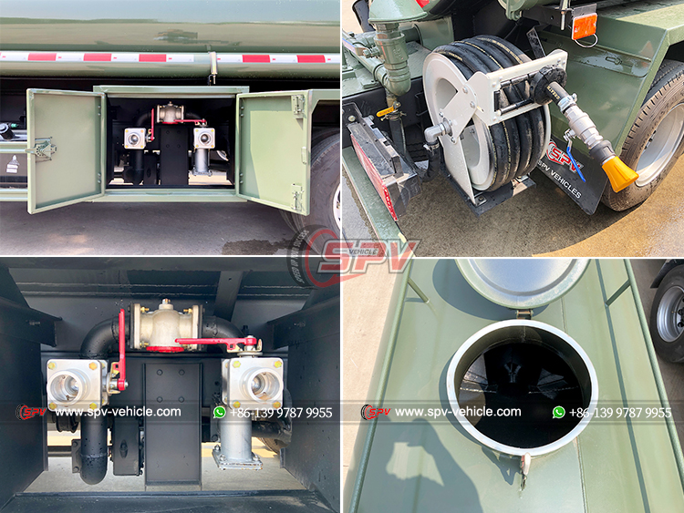Equipment Details for HOWO Light-Duty Water Tank Truck